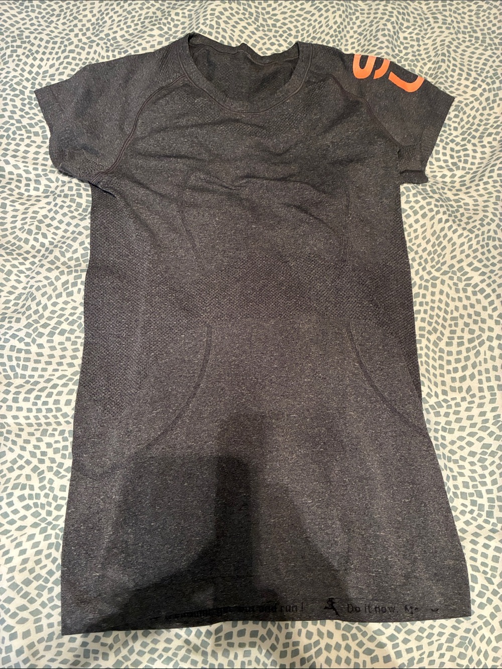 Lululemon x Soul Cycle- Charcoal Heather Shirt